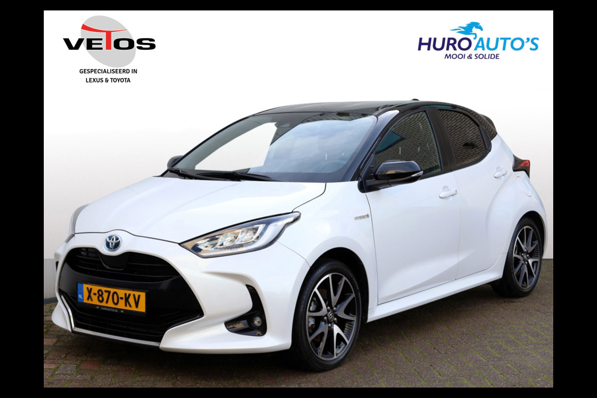Toyota Yaris 1.5 Hyb. Launch Edition | Bi-Tone | Half Leder | Stoelverwarming