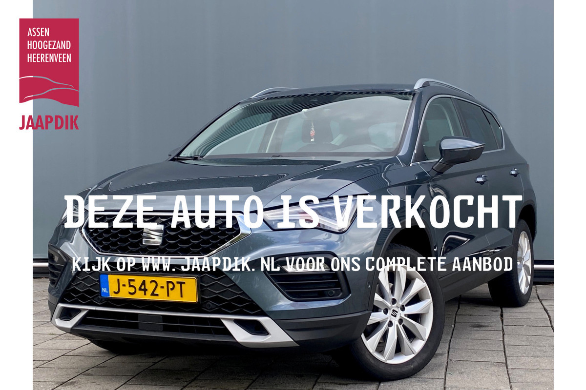 Seat Ateca BWJ 2020 | 1.5 TSI 150PK Style Business Intense | CAMERA | CLIMA | NAVI | CRUISE | LEDER/ALCANTARA | CARPLAY | PRIVACY GLASS |