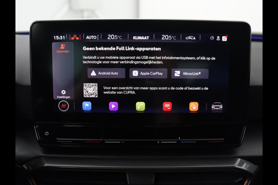 CUPRA Leon 1.4 e-Hybrid VZ | 245pk | Stoel & stuurverwarming | Carplay | Camera | Adaptive cruise | Keyless | Park Assist | Sfeerverlichting | Full LED | Navigatie | Sportstoelen | PHEV | Plug In