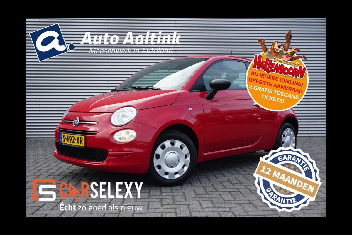 Fiat 500 1.0 Hybrid Cult AIRCO | EL. RAMEN | SPEEDLIMITER