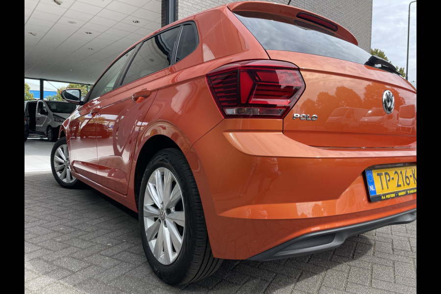 Volkswagen Polo 1.0 TSI Highline Airco - Cruise control - Mistlampen voor - Multifunctioneel stuurwiel - Leder stuurwiel