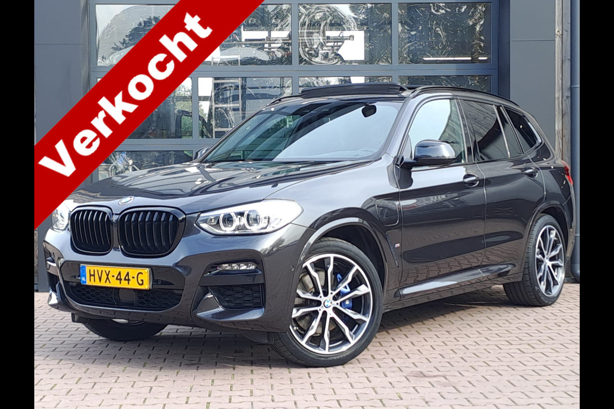 BMW X3 xDrive30e High Executive | M Sport | Pano | Trekhaak | Leder | HK Sound | Memory | HUD | Shadow line |