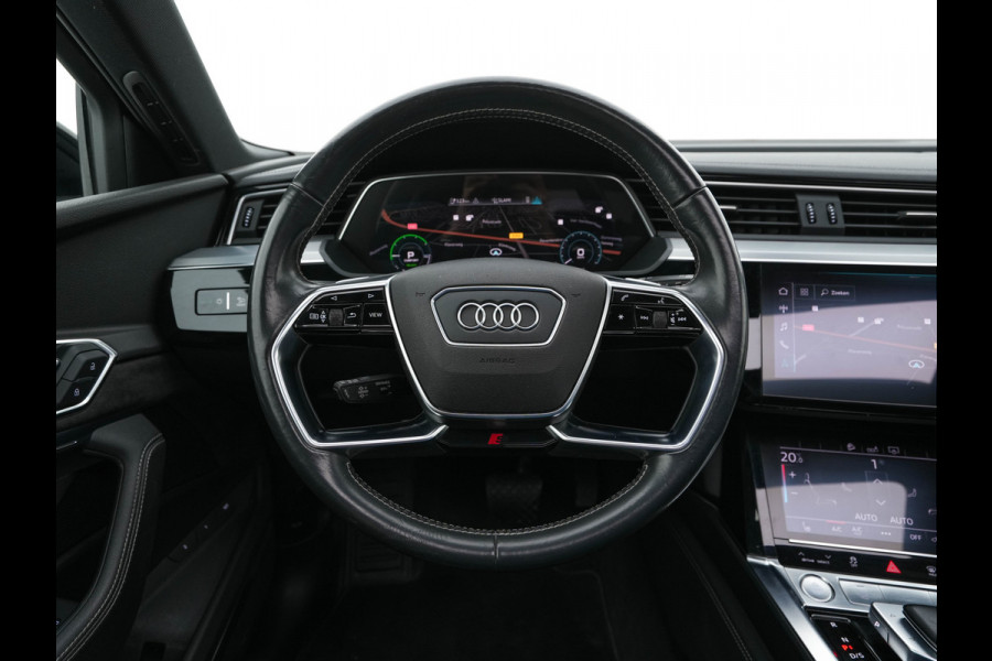 Audi e-tron 55 Quattro Advanced 95 kWh [ 3-Fase ] (INCL-BTW) Aut.*PANO | DESIGN-LEATHER | FULL-LED | BANG&OLUFSEN-AUDIO | ADAPTIVE-CRUISE | MEMORY-PACK | BLIND-SPOT | TOP-VIEW | KEYLESS | HEATED-SPORTSEATS | TOWBAR | 21''ALU*