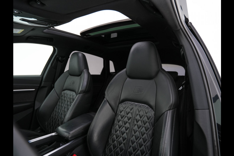 Audi e-tron 55 Quattro Advanced 95 kWh [ 3-Fase ] (INCL-BTW) Aut.*PANO | DESIGN-LEATHER | FULL-LED | BANG&OLUFSEN-AUDIO | ADAPTIVE-CRUISE | MEMORY-PACK | BLIND-SPOT | TOP-VIEW | KEYLESS | HEATED-SPORTSEATS | TOWBAR | 21''ALU*