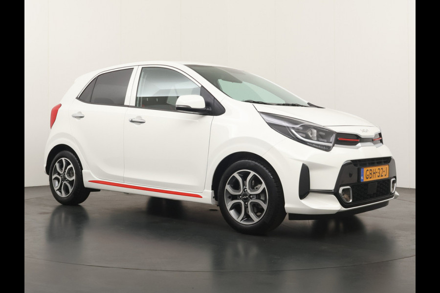 Kia Picanto 1.0 DPi GT-Line Apple Carplay/Android Auto - Cruise Control - Climate Control - Lederenbekleding - Navigatie Fabrieksgarantie tot 06-2024