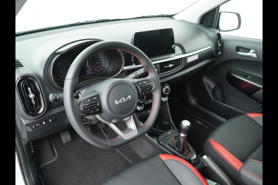 Kia Picanto 1.0 DPi GT-Line Apple Carplay/Android Auto - Cruise Control - Climate Control - Lederenbekleding - Navigatie Fabrieksgarantie tot 06-2024