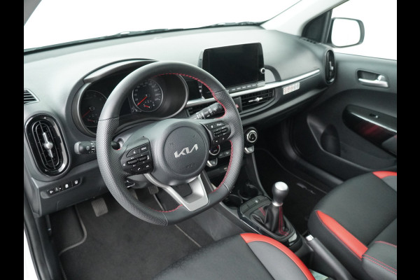 Kia Picanto 1.0 DPi GT-Line Apple Carplay/Android Auto - Cruise Control - Climate Control - Lederenbekleding - Navigatie Fabrieksgarantie tot 06-2024