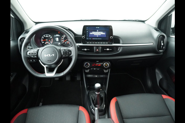 Kia Picanto 1.0 DPi GT-Line Apple Carplay/Android Auto - Cruise Control - Climate Control - Lederenbekleding - Navigatie Fabrieksgarantie tot 06-2024