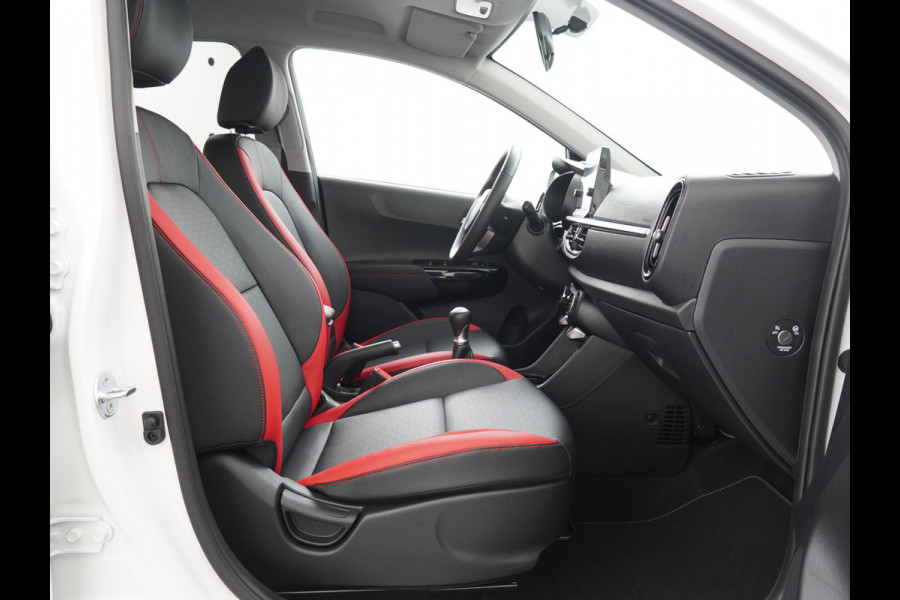 Kia Picanto 1.0 DPi GT-Line Apple Carplay/Android Auto - Cruise Control - Climate Control - Lederenbekleding - Navigatie Fabrieksgarantie tot 06-2024
