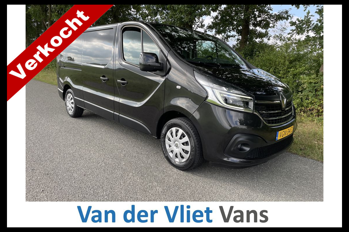 Renault Trafic 2.0 dCi 120pk E6 L2 Work Edition BPM Vrij! Lease €296 p/m, Trekhaak, Airco, Navi, PDC, Led, Cruise controle, Onderhoudshistorie aanwezig