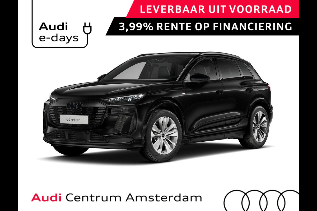 Audi Q6 e-tron S edition 83Kwh 185 kW / 252 PK | S edition | Tech Pro | Pano | Luchtvering | Matrix LED | Leder |