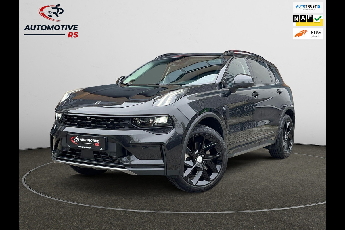 Lynk & Co RS Shadow Edition 01 1.5 262PK Trekhaak Pano 360° Navi Adapt cruise 262PK Elekr. Achterklep