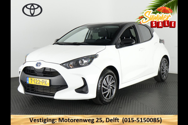 Toyota Yaris 1.5 HYBRID AUTOMAAT BLACK & WHITE GARANTIE 8-2033 NAVIGATIE.CLIMA.CRUISE