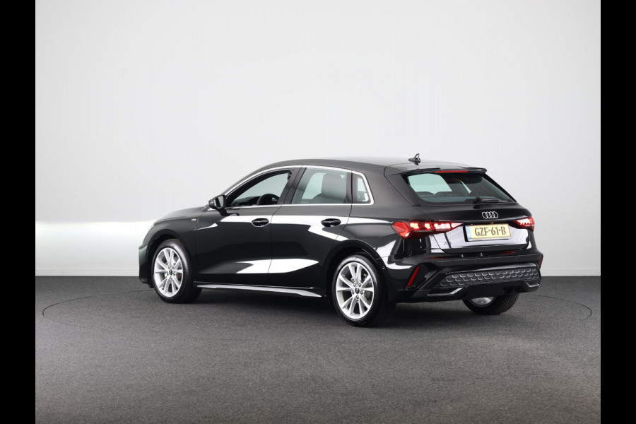 Audi A3 Sportback 30 TFSI S edition 116 pk S-tronic | Verlengde garantie | Navigatie | Parkeersensoren (Park assist) | Achteruitrijcamera | Adaptieve cruise control | S-Line |