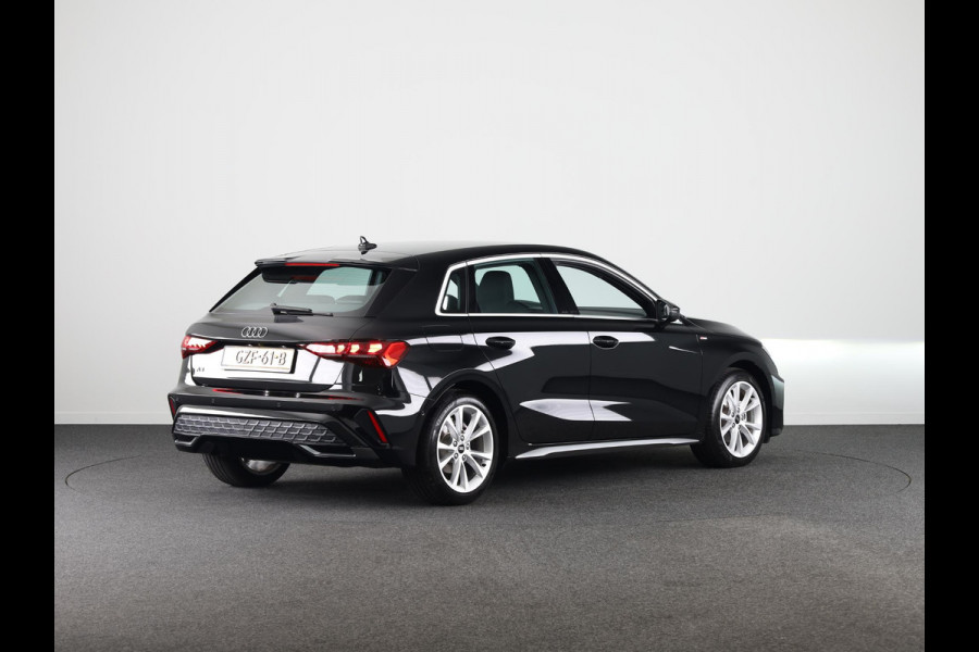 Audi A3 Sportback 30 TFSI S edition 116 pk S-tronic | Verlengde garantie | Navigatie | Parkeersensoren (Park assist) | Achteruitrijcamera | Adaptieve cruise control | S-Line |