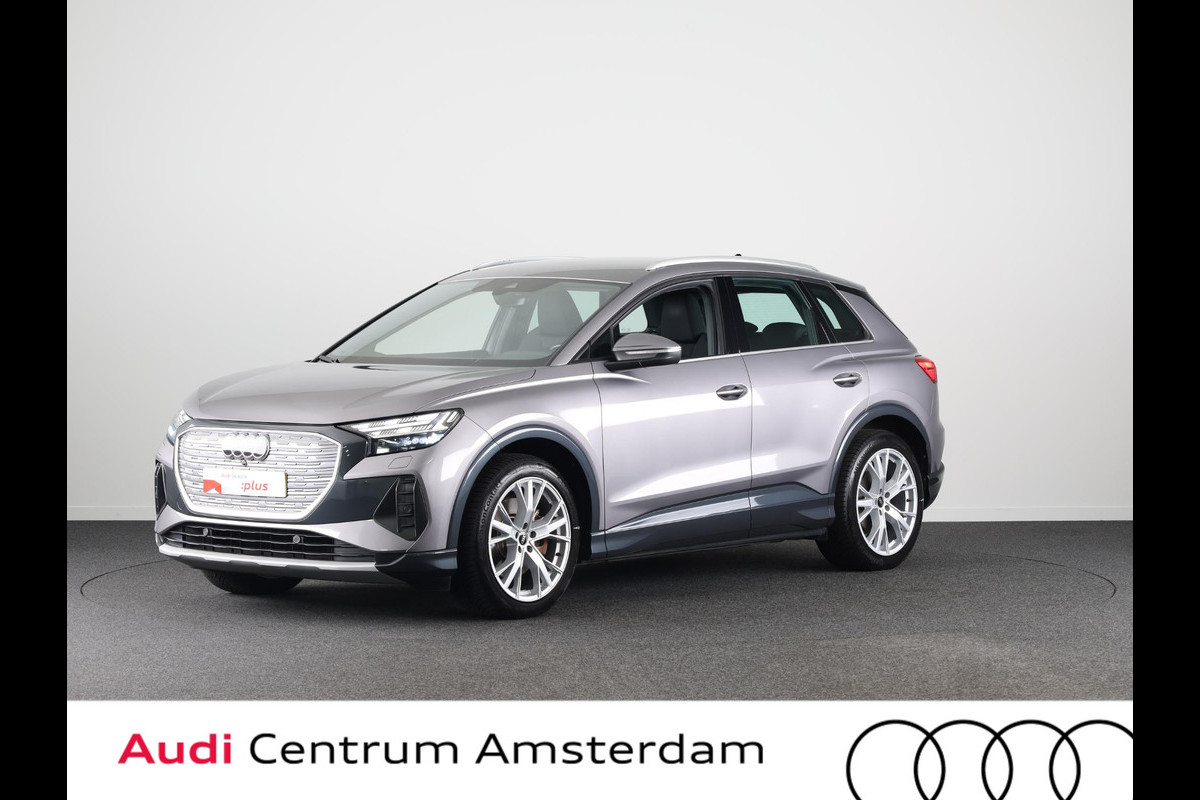 Audi Q4 e-tron 40 Advanced edition 77 kWh 204 pk | Navigatie | Warmtepomp | Parkeersensoren achter | Autom. airco (3 zones) | Matrix LED koplampen | Lichtmetalen velgen 20" |