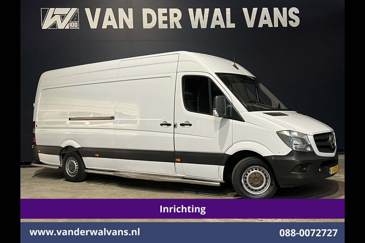Mercedes-Benz Sprinter 311 CDI Automaat L3H2 *Post NL inrichting* Euro6 Camera | Schappen Doorloopdeur, 270 Gr. achterdeuren, Sidebars