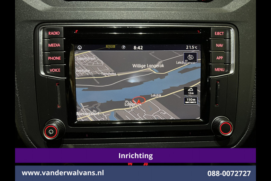 Volkswagen Caddy 2.0 TDI L1H1 Inrichting Euro6 Airco | Camera | Navigatie | Apple Carplay | Android Auto | Trekhaak Cruisecontrol, Parkeersensoren, Verwarmde voorruit