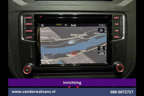 Volkswagen Caddy 2.0 TDI L1H1 Inrichting Euro6 Airco | Camera | Navigatie | Apple Carplay | Android Auto | Trekhaak Cruisecontrol, Parkeersensoren, Verwarmde voorruit