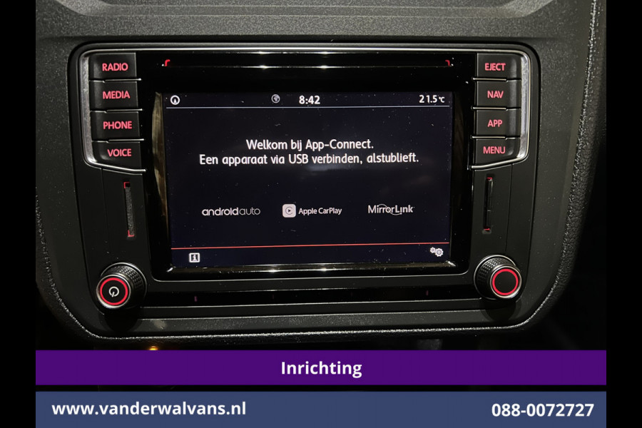 Volkswagen Caddy 2.0 TDI L1H1 Inrichting Euro6 Airco | Camera | Navigatie | Apple Carplay | Android Auto | Trekhaak Cruisecontrol, Parkeersensoren, Verwarmde voorruit