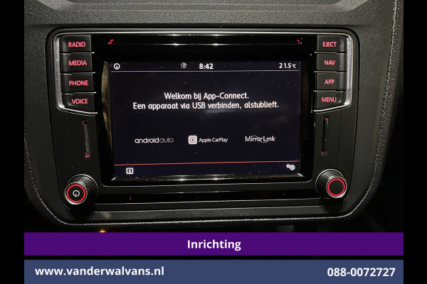 Volkswagen Caddy 2.0 TDI L1H1 Inrichting Euro6 Airco | Camera | Navigatie | Apple Carplay | Android Auto | Trekhaak Cruisecontrol, Parkeersensoren, Verwarmde voorruit