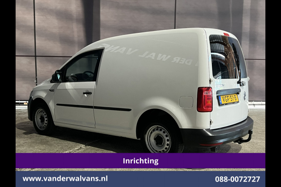 Volkswagen Caddy 2.0 TDI L1H1 Inrichting Euro6 Airco | Camera | Navigatie | Apple Carplay | Android Auto | Trekhaak Cruisecontrol, Parkeersensoren, Verwarmde voorruit