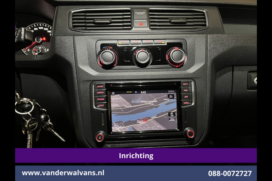 Volkswagen Caddy 2.0 TDI L1H1 Inrichting Euro6 Airco | Camera | Navigatie | Apple Carplay | Android Auto | Trekhaak Cruisecontrol, Parkeersensoren, Verwarmde voorruit