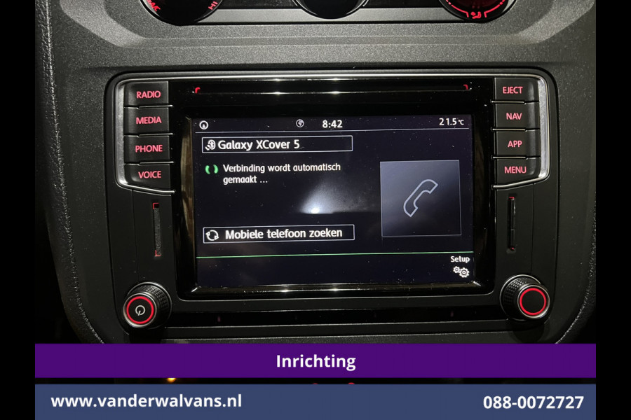 Volkswagen Caddy 2.0 TDI L1H1 Inrichting Euro6 Airco | Camera | Navigatie | Apple Carplay | Android Auto | Trekhaak Cruisecontrol, Parkeersensoren, Verwarmde voorruit