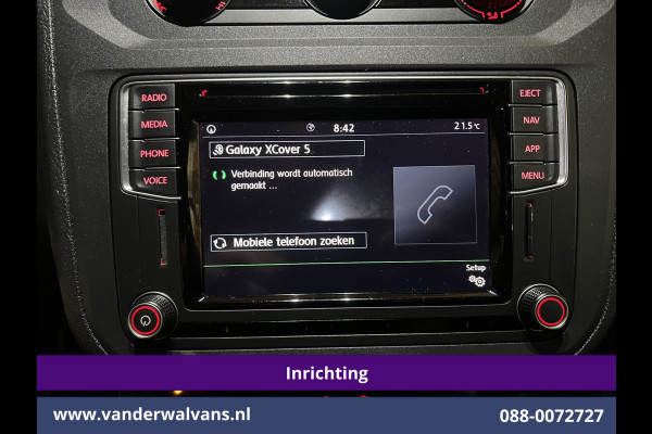 Volkswagen Caddy 2.0 TDI L1H1 Inrichting Euro6 Airco | Camera | Navigatie | Apple Carplay | Android Auto | Trekhaak Cruisecontrol, Parkeersensoren, Verwarmde voorruit