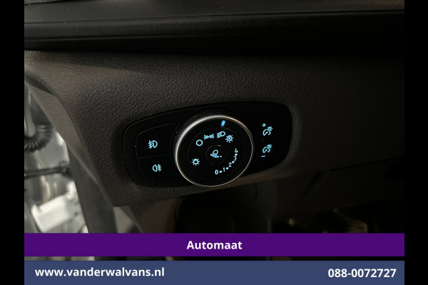 Ford Transit Custom 2.0 TDCI 130pk Automaat L1H1 Euro6 Airco | Camera | Trekhaak | Android Carplay | Cruisecontrol Parkeersensoren, bijrijdersbank, verwarmde voorruit, LED