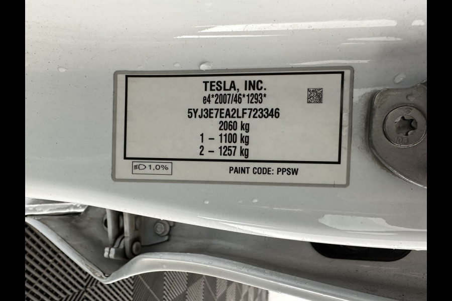 Tesla Model 3 Standard RWD Plus 60 kWh [ 3-Fase ] (INCL-BTW) Aut. *PANO | AUTO-PILOT | LUXURY-LEATHER | KEYLESS | FULL-LED | MEMORY-PACK | SURROUND-VIEW | DAB | CARPLAY | DIGI-COCKPIT | LANE-ASSIST | COMFORT-SEATS | 18"ALU*