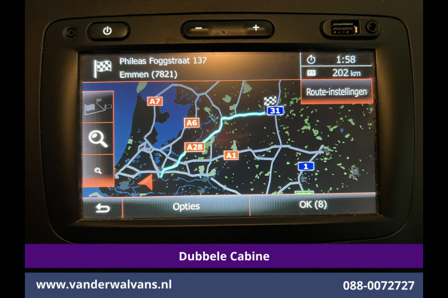 Opel Vivaro 1.6 CDTI 126pk L2H1 Dubbele Cabine Euro6 Airco | 5-Zits | Navigatie | Camera | LED | Cruisecontrol | Trekhaak Parkeersensoren