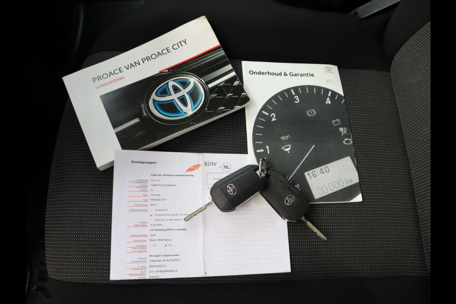 Toyota PROACE CITY 1.5 D 102pk Euro 6 - 3 Zits Bankje - Airco