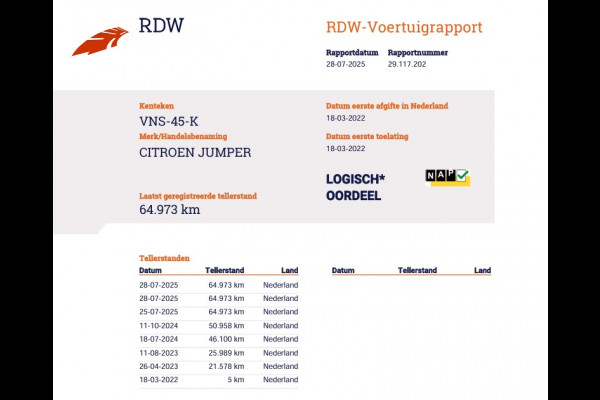 Citroën e-Jumper 70 kWh AC + DC Laden - 100 % Elektrische - L3H2 - Camera - Airco