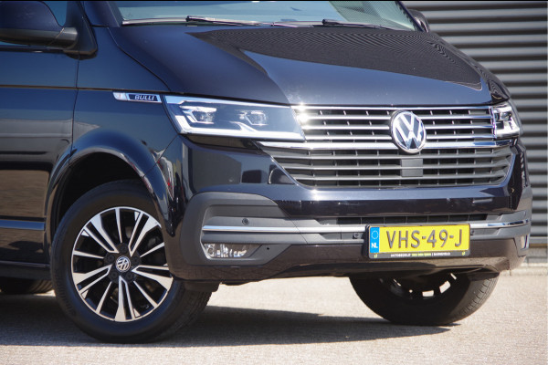 Volkswagen Transporter 2.0 TDI L2 BULLI 150PK AUT. LED, LEDER, TREKHAAK, ADAPT. CRUISE, DIGITAL COCKPIT, NAVI, AIRCO, CARPLAY, PARKEERSENSOREN, NL AUTO