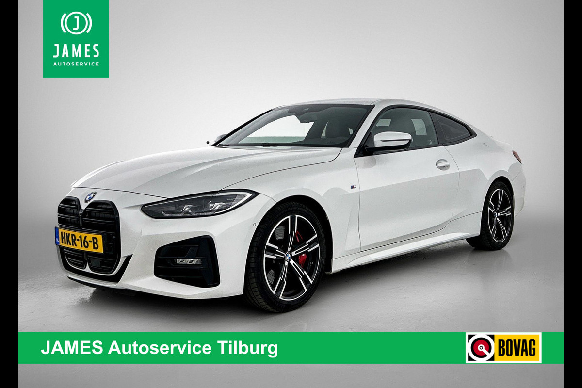 BMW 4 Serie Coupé 430i High Executive M-SPORT CAMERA AD-CRUISE LEER-ALCANTARA BMW 4 Serie Coupé 430i High Executive M-SPORT CAMERA AD-CRUISE LEER-ALCANTARA