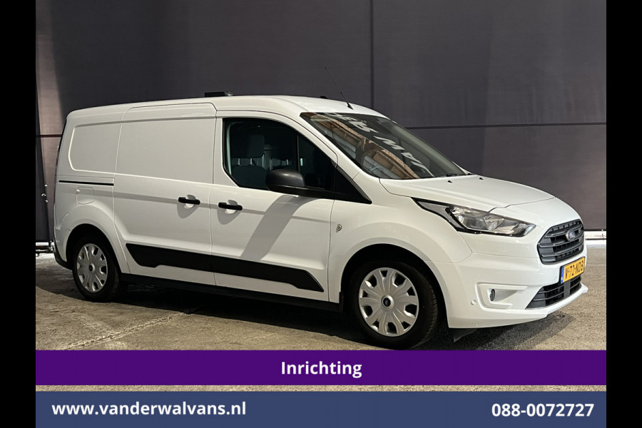 Ford Transit Connect 1.5 EcoBlue 100pk L2H1 Inrichting Euro6 Airco | Camera | Navigatie | Android Auto | Cruisecontrol Parkeersensoren, Stoelverwarming, Verwarmde voorruit