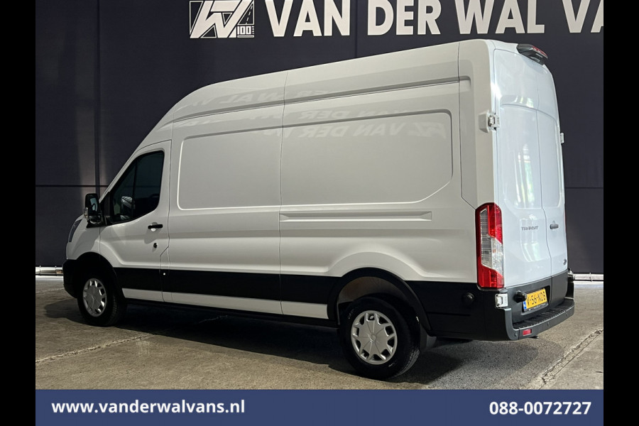 Ford Transit 2.0 TDCI 130pk L3H3 Euro6 Airco | Camera | Apple Carplay | Cruisecontrol | LED Parkeersensoren, Bijrijdersbank, Verwarmde voorruit, 2500kg trekvermogen