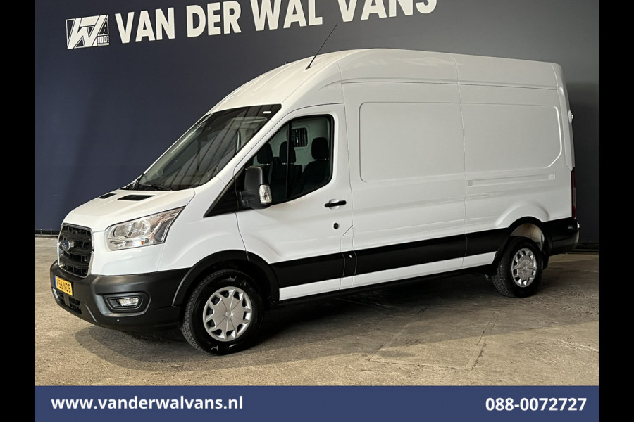 Ford Transit 2.0 TDCI 130pk L3H3 Euro6 Airco | Camera | Apple Carplay | Cruisecontrol | LED Parkeersensoren, Bijrijdersbank, Verwarmde voorruit, 2500kg trekvermogen