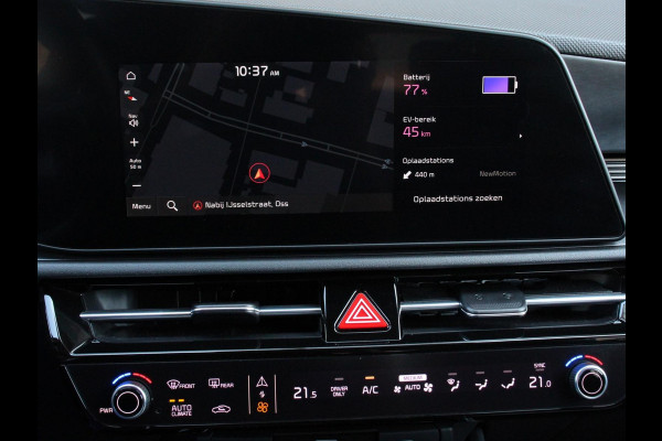 Kia Niro 1.6 GDi PHEV DynamicLine Climate control Adaptieve cruise control Achteruitrijcamera Parkeersensoren Verwarmde voorstoelen LED Keyless Navigatie Apple Carplay/ Android Auto