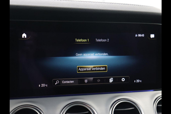 Mercedes-Benz E-Klasse 300e AMG | Trekhaak | Stoelverwarming | Camera | Carplay | Leder/Alcantara | Navigatie | Widescreen | Full LED | Sfeerverlichting | PHEV | Plug In