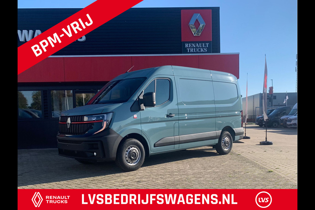 Renault nw Master T35 2.0 dCi 150 PK L2H2 Multimedia, Camera, Trekhaak, Apple carplay, Verwarmbare voorruit.