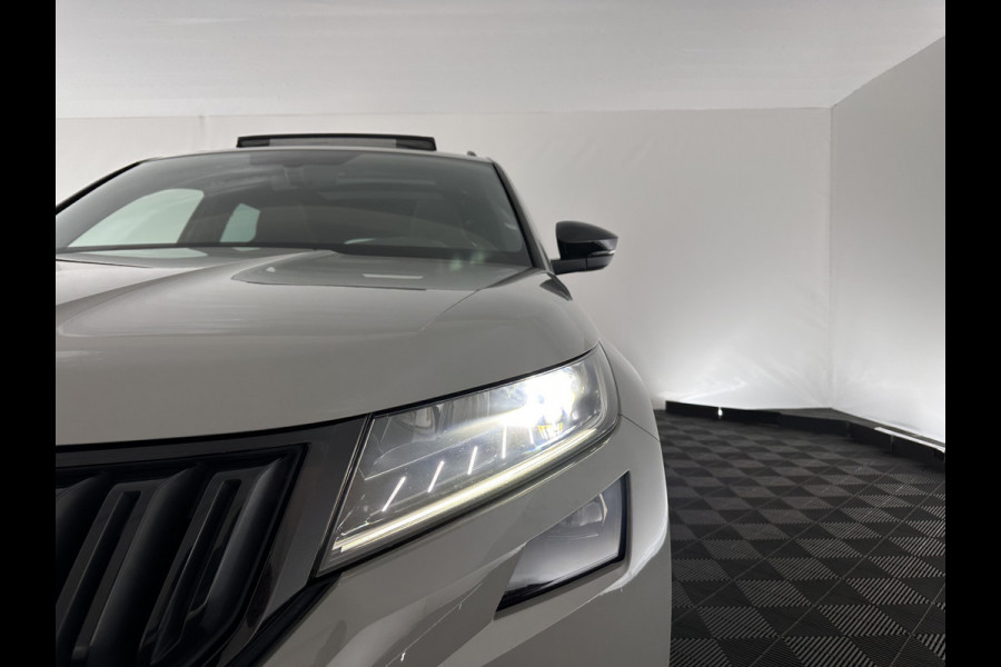 Škoda Kodiaq 1.5 TSI Sportline Business Aut. *PANO | LEATHER-ALCANTARA | FULL-LED | MEMORY-PACK | CANTON-SOUND | CAMERA | KEYLESS | DIGI-COCKPIT | SPORTSEATS | DAB+ | AMBIENT-LIGHT | CARBON | TOWBAR | 20''ALU*
