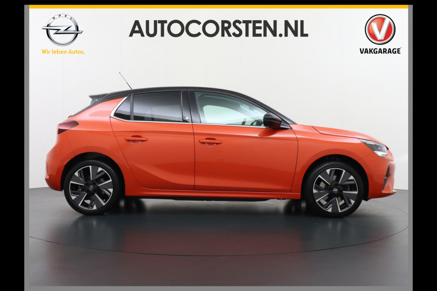 Opel CORSA-E 50kWh AUT. Innovation Navi 17" Apple Carplay Android Auto Opel Connect KeylessEcc PDC Verkeersbord detectie Cruise Control Two-T Winter-Pakket Premium-Pakket Led Lmv Rijstrooksensor Origineel Nederlandse Auto Dealeronderhouden 1e Eigenaar