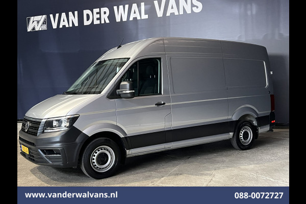 Volkswagen Crafter 2.0 TDI 141pk L3H3 L2H2 Euro6 Airco | Camera | Apple Carplay | Cruisecontrol Android Auto, Chauffeursstoel, Parkeersensoren, Bijrijdersbank, 3000kg trekvermogen, zilver