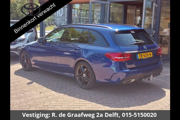 Mercedes-Benz C-Klasse Estate 180 Business Solution AMG Automaat | 1e eigenaar | Navigatie | Camera | Half Leder |
