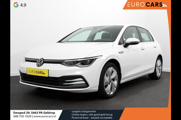 Volkswagen Golf 1.5 TSI 150pk Style Volkswagen Golf 1.5 eTSI 150pk Style | Navigatie | Climate Control | DAB | Digitale Cockpit | Keyless Start | Lichtmetalen velgen 17" | Parkeer Sensoren | Stoelverwarming