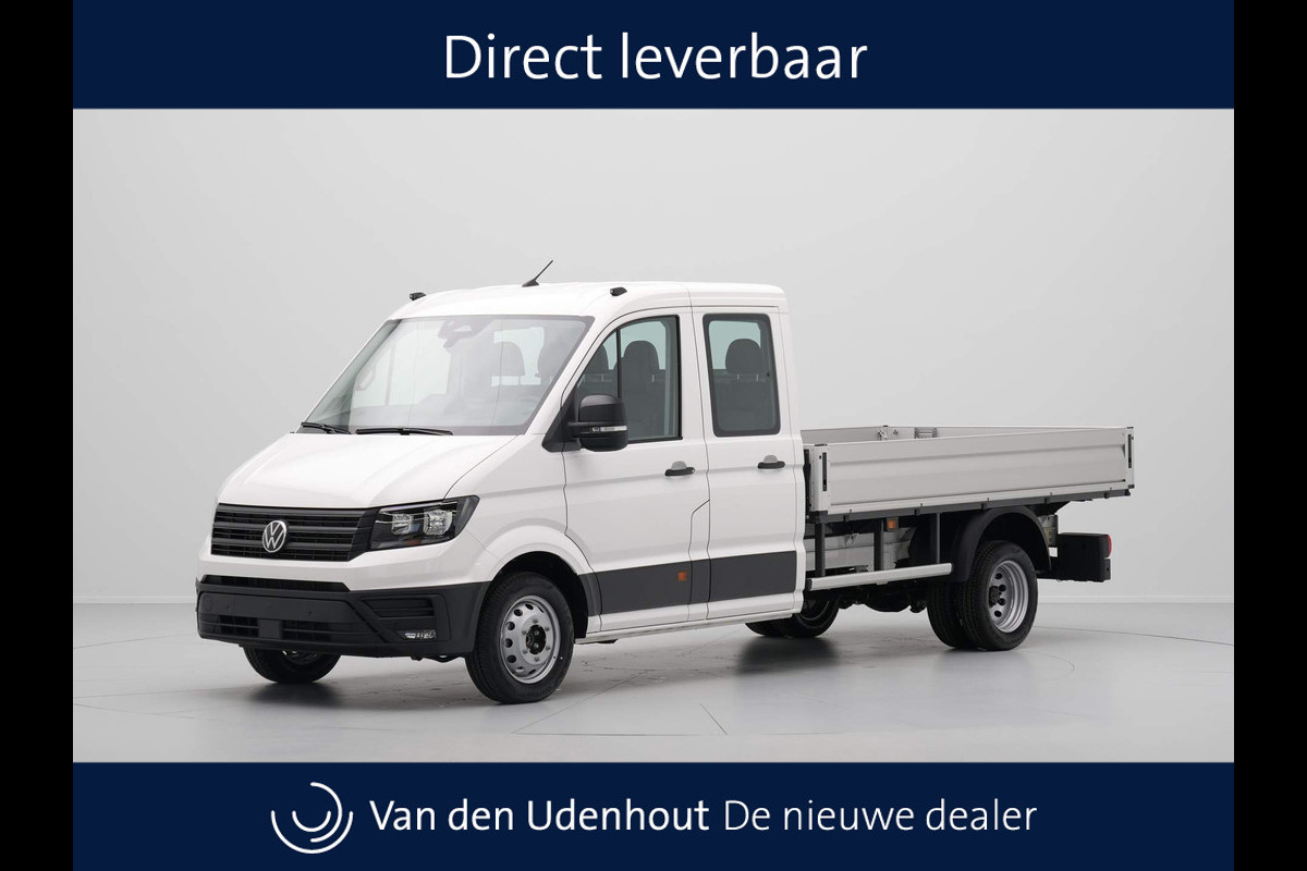 Volkswagen Crafter 2.0 TDI 120kW 164PK GVW 5.0T L4 DL DC Highline EURO VI RWD teruggekeurd naar 3.5T BPM vrij! Operational Lease vanaf € 990,-