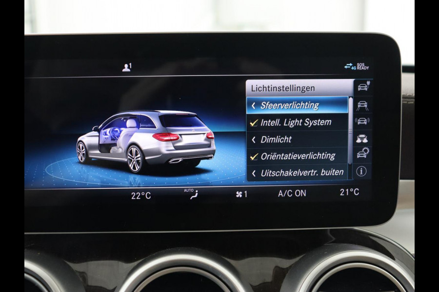 Mercedes-Benz C-Klasse 300e Avantgarde Luxury | Panoramadak | Luchtvering | Burmester | Stuurverwarming | 360 Camera | Leder | Stoelverwarming | Memory | Carplay | Sfeerverlichting | Matrix LED | PHEV | Plug In