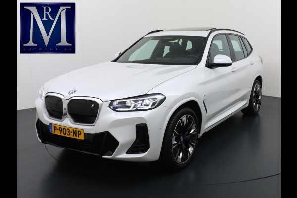 BMW iX3 High Executive 80 kWh M SPORT DEALER ONDERHOUDEN | MEGA COMPLEET (oa: DRIVING ASSIST.PROFF.-HARMAN KARDON-DODE HOEK-ELECTR.STOELEN-ADAPTIEF ONDERSTEL etc.) | RIJKLAARPIJS incl. 12mnd BOVAG